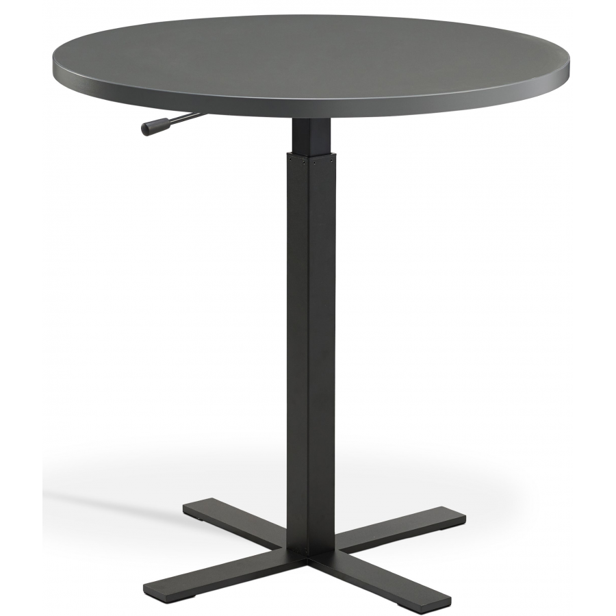 Boost Gas Lift Single Leg Table for Round Tops